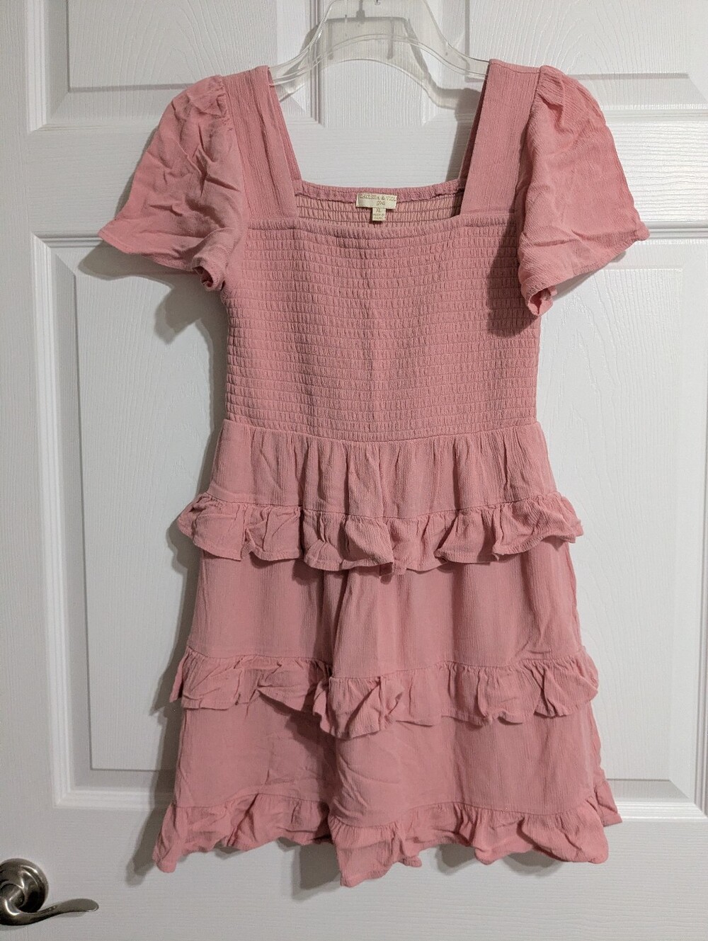 Chelsea & Violet Girl's Ruffle Tiered Dress